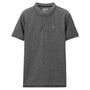 Men's Solid Small Napoleon Polo
