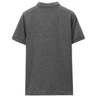 Men's Solid Small Napoleon Polo
