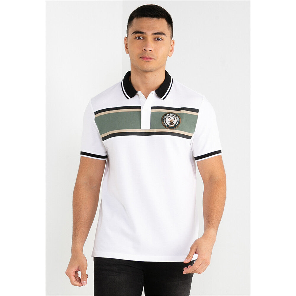 Men's Bold Embroidery Polo