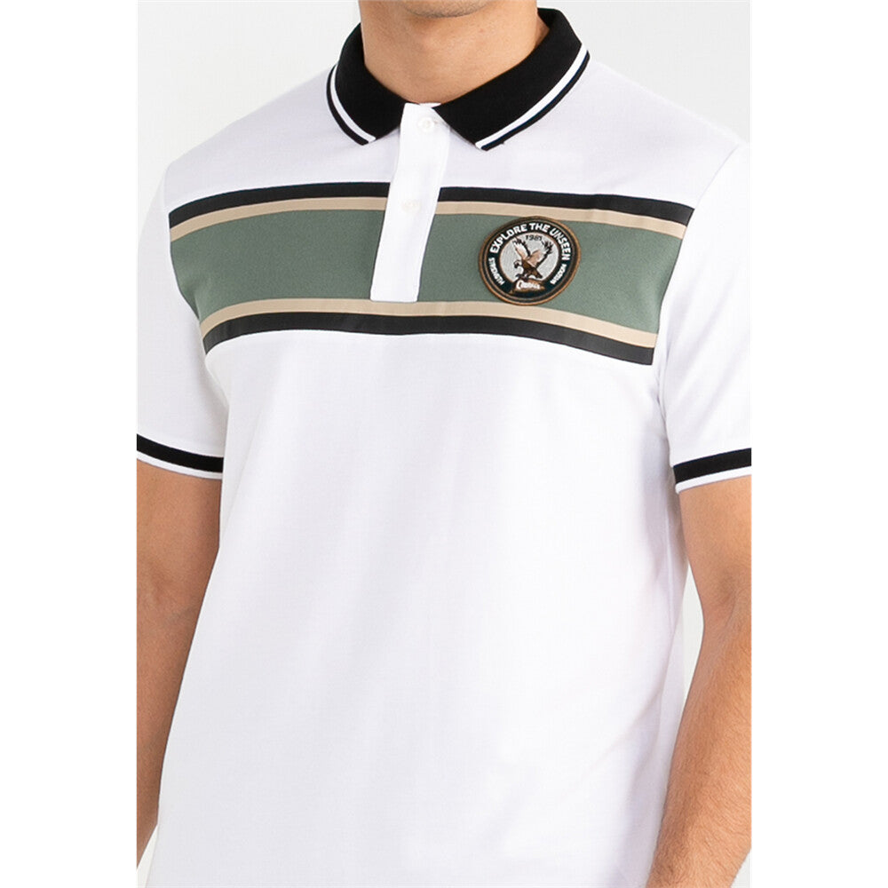 Men's Bold Embroidery Polo