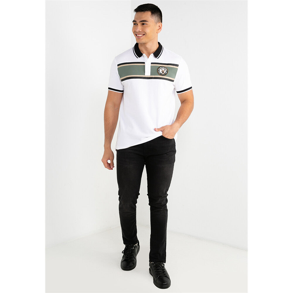 Men's Bold Embroidery Polo