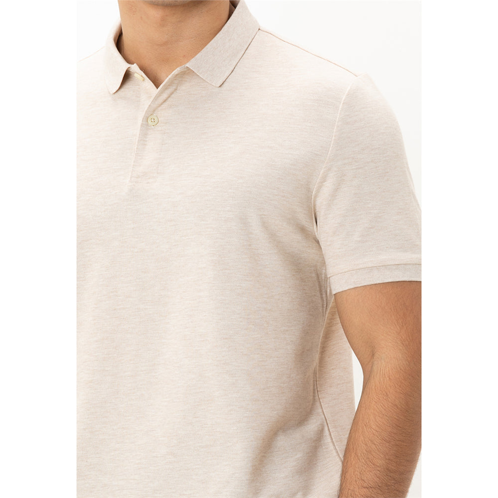 Men's Cotton Lycra Pique Slim Fit Polo