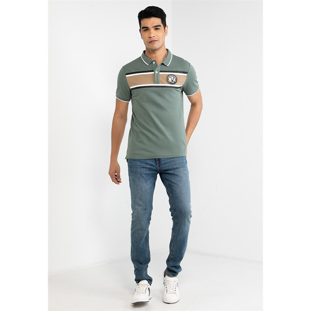 Men's Bold Embroidery Polo