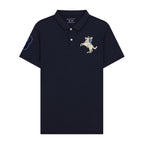 Giordano Men's Napoleon Polo-Blue