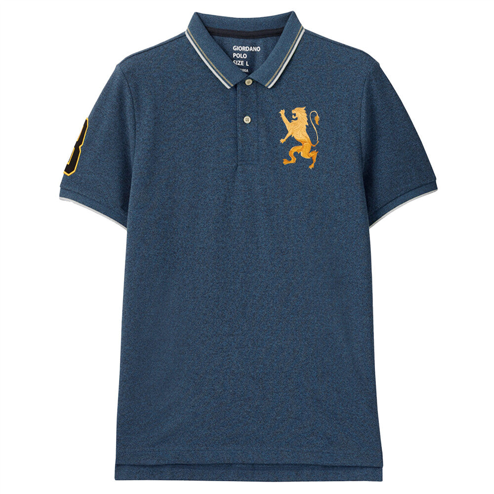 Men's 3D Lion Polo