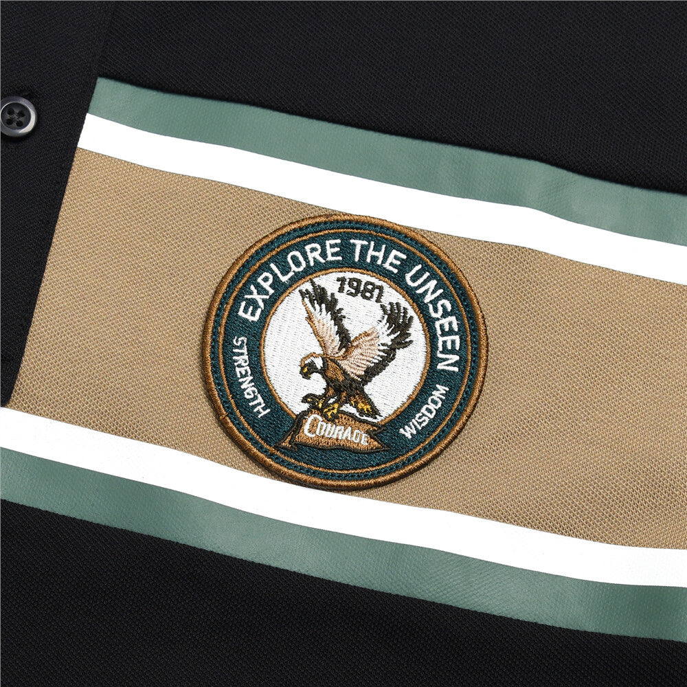 Men's Bold Embroidery Polo