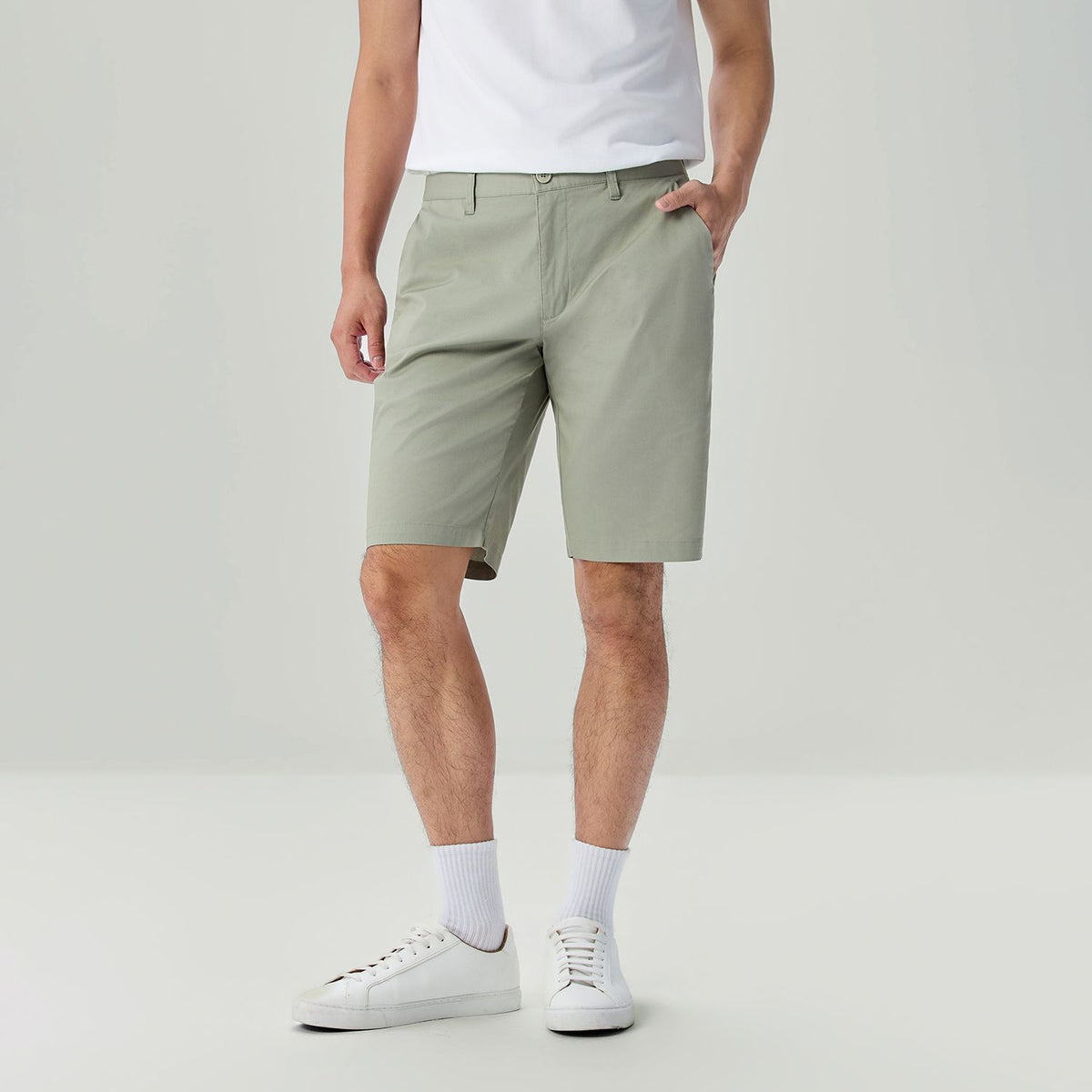 Men's Cool Touch Hidden Comfort Bermuda Shorts