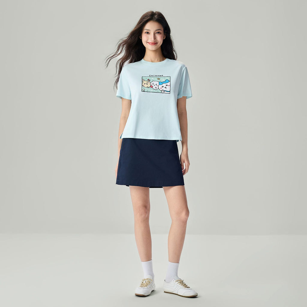 Women's Chiikawa Saltwater Slide Boyfriend Tee