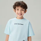 Kids' Chiikawa Hachiware Blue Relaxed Graphic Tee