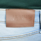 TEST Men's Skinny Fit Tapered Jeans