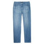 Men's Mid Rise Slim Fit Zipper Jeans