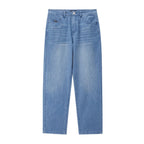 Men's  Mid Rise Regular Zipper Jeans
