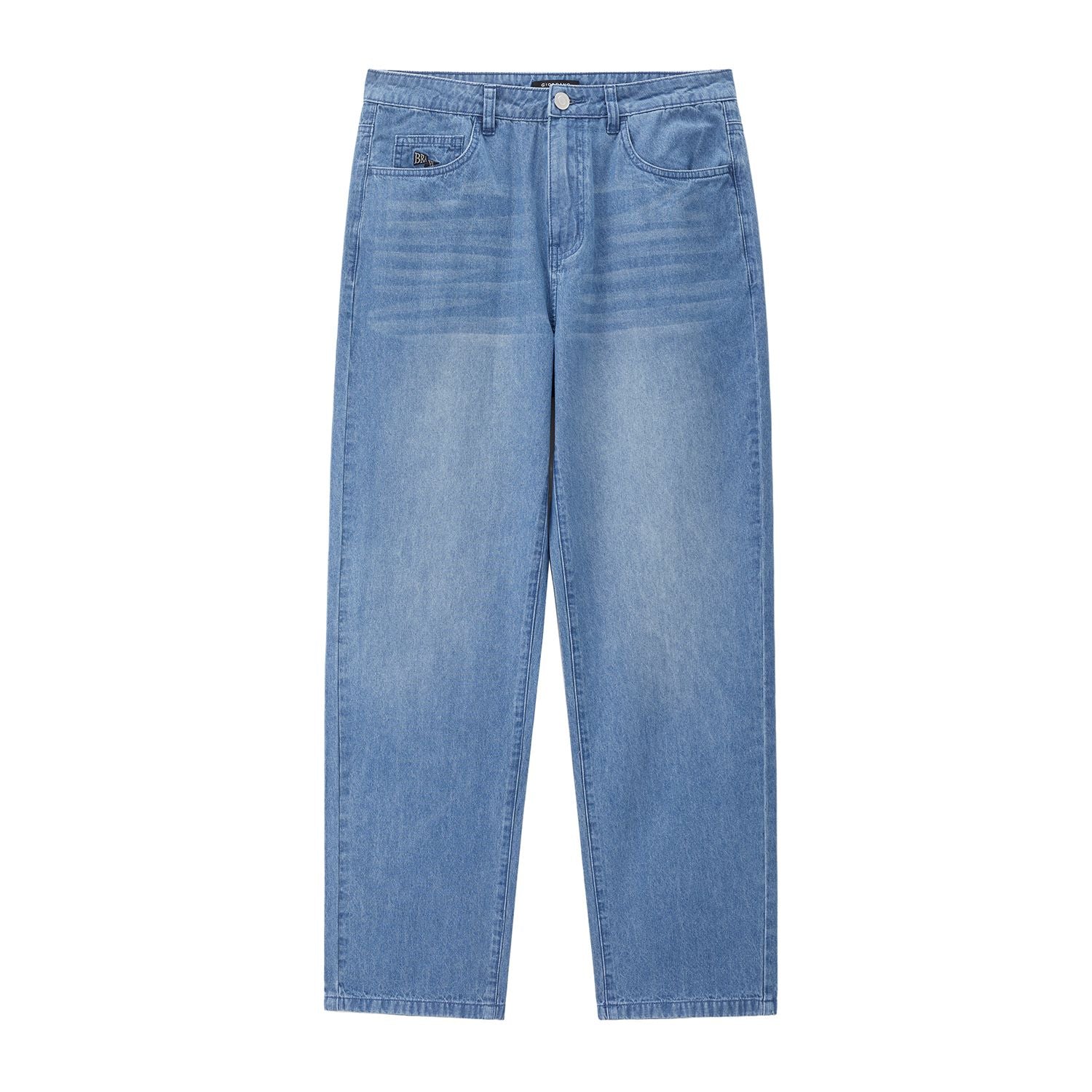 Men's  Mid Rise Regular Zipper Jeans