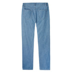 Men's Mid Rise Slim Fit Zipper Jeans