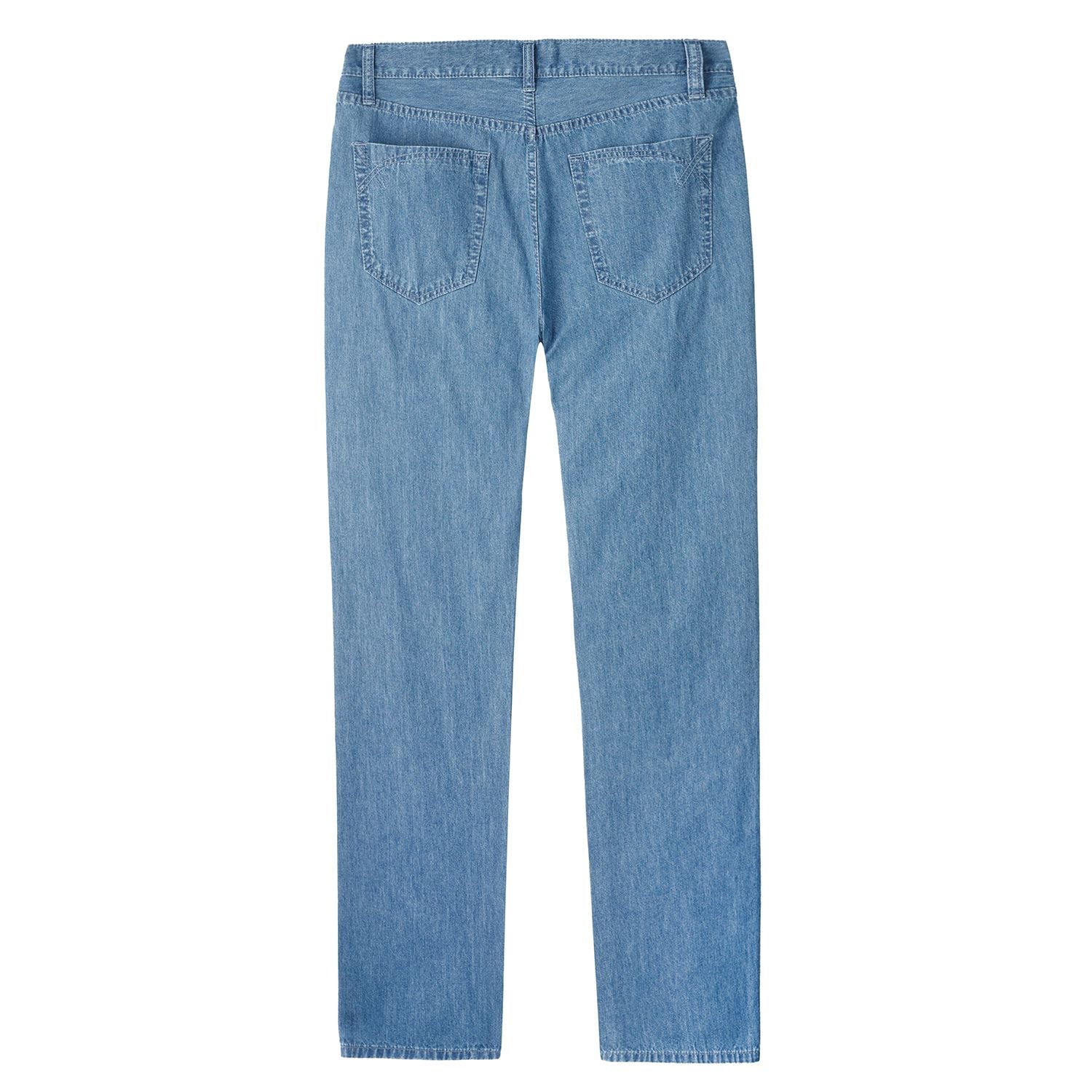 Men's Mid Rise Slim Fit Zipper Jeans