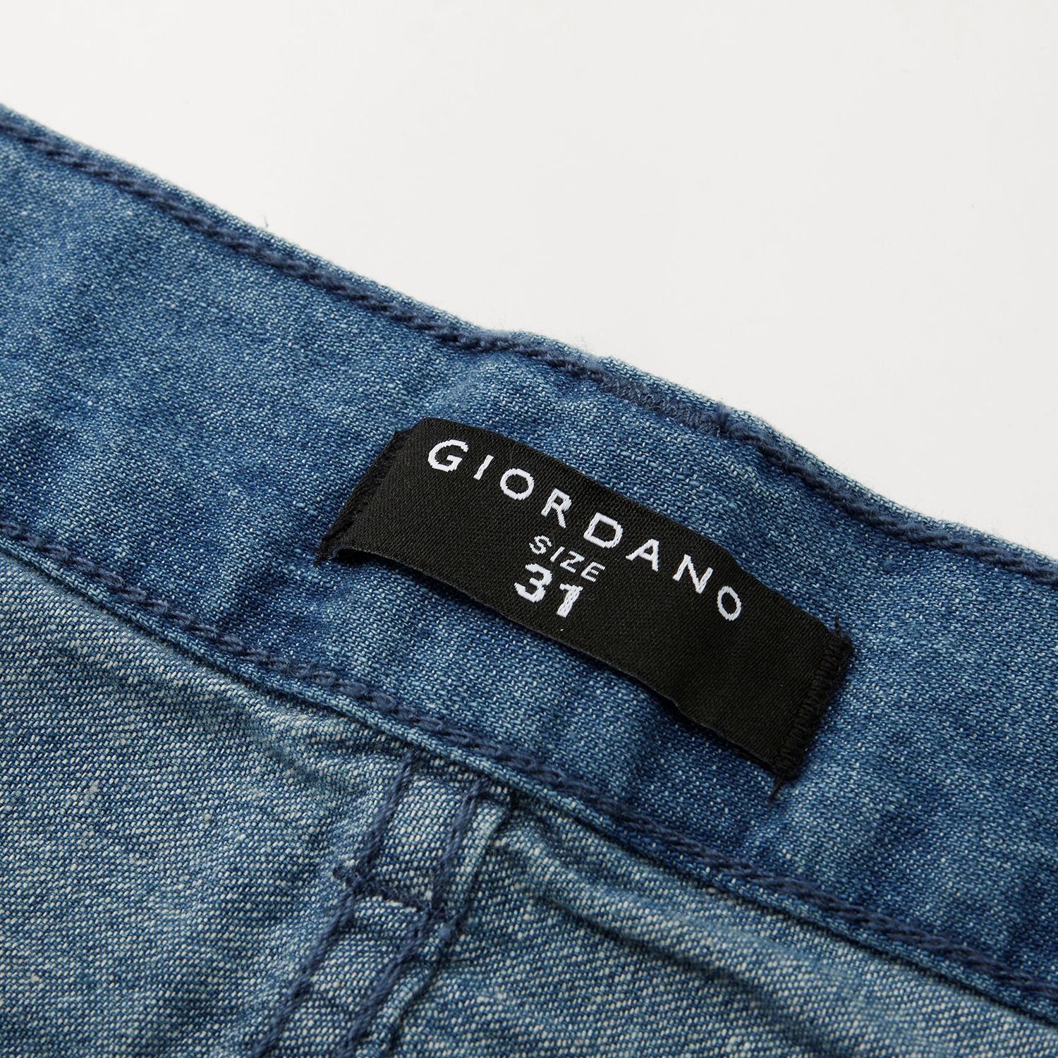Men's Mid Rise Slim Fit Zipper Jeans