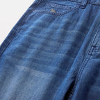 Men's  Mid Rise Regular Zipper Jeans