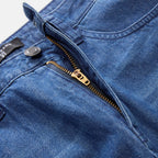 Men's  Mid Rise Regular Zipper Jeans