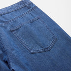 Men's  Mid Rise Regular Zipper Jeans