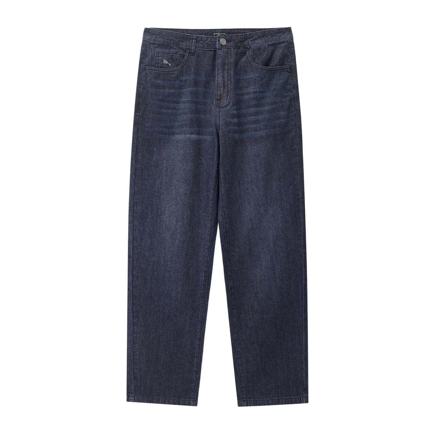 Men's  Mid Rise Regular Zipper Jeans