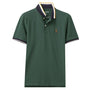 Men Deer Embroidery Polo