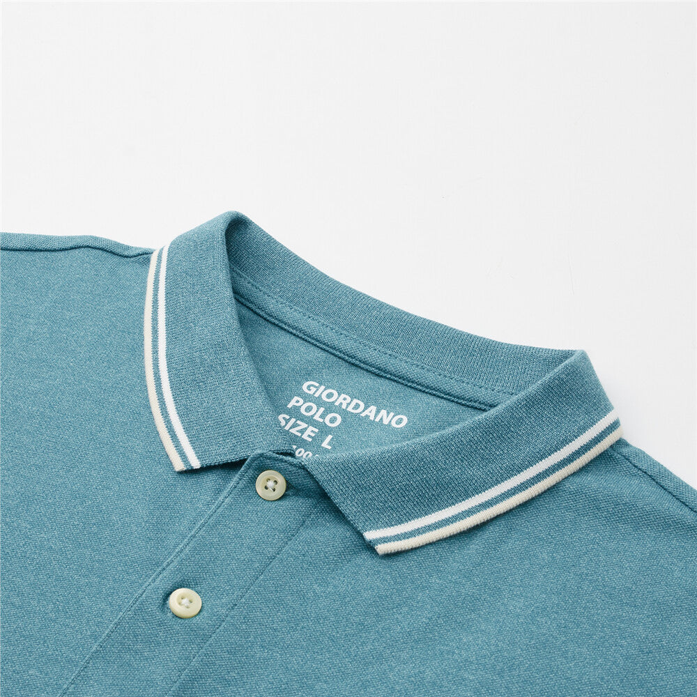 Men's Cotton Solid Polo