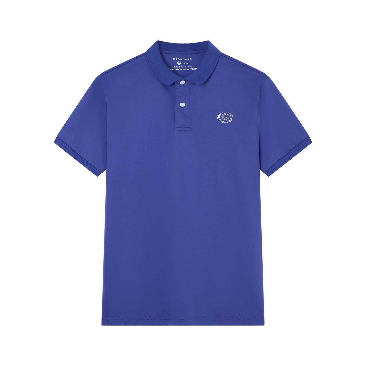 Men’s Slim Fit Liquid Touch Cotton Interlock Polo
