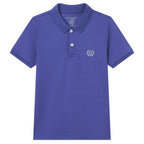 Kids' Slim Fit Liquid Touch Cotton Polo