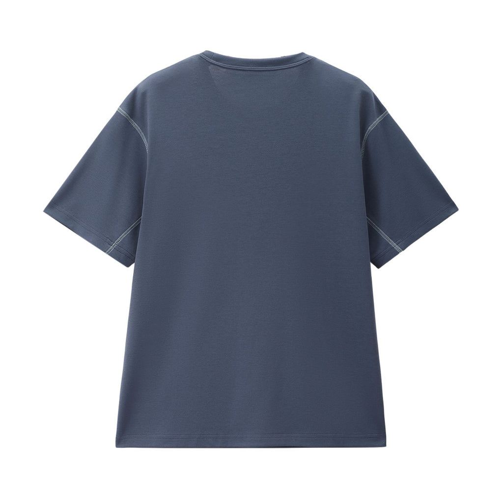 Men's Crew Neck Short Sleeve Loose Tee