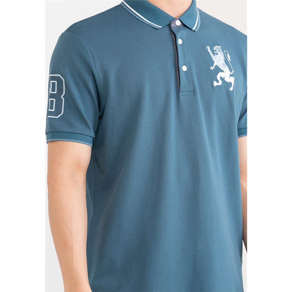 Men's 3D Bold Lion Polo