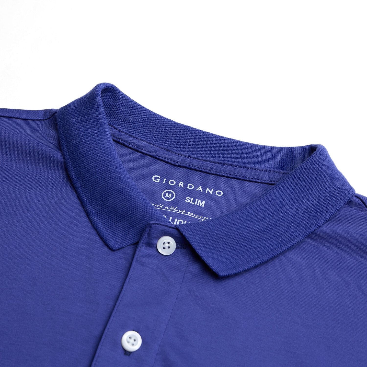 Men’s Slim Fit Liquid Touch Cotton Interlock Polo