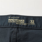 Men's Stretchy Mid Rise Khakis