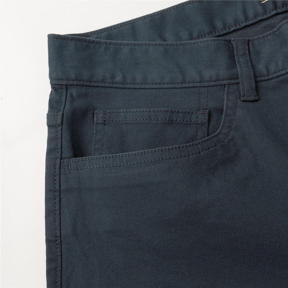 Men's Stretchy Mid Rise Khakis