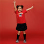 Giordano Kids Kung Fu Panda Series Cotton Jersey Crewneck Print Tee-Red