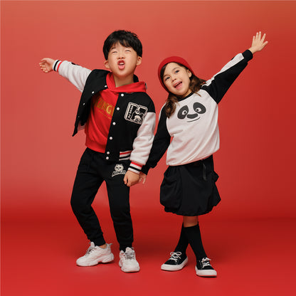 Kids Kung Fu Panda Series French Terry Hoodie