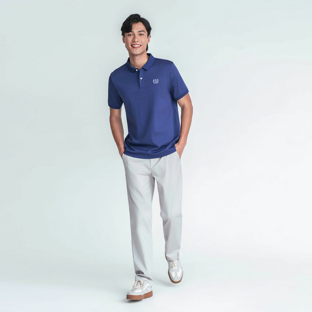 Men’s Slim Fit Liquid Touch Cotton Interlock Polo