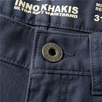 Men's Stretchy Mid Rise Khakis