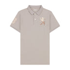 Giordano Men's Lion Polo-Brown