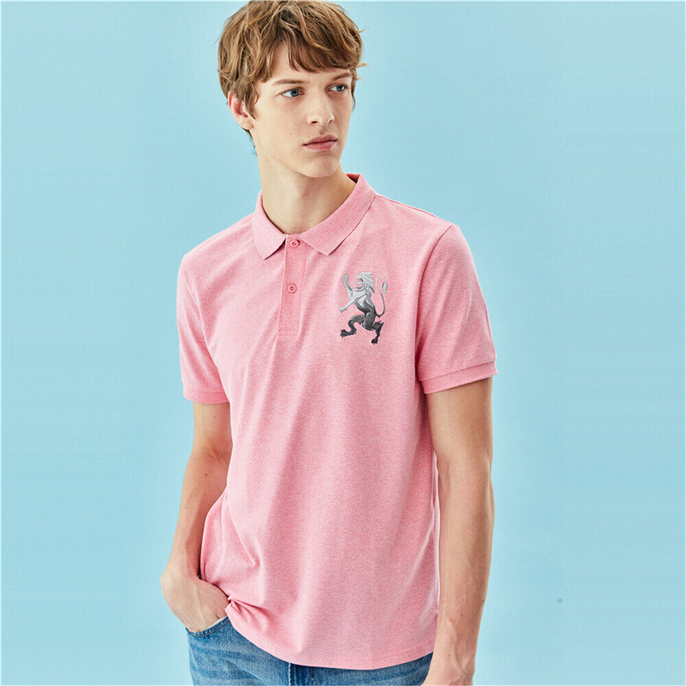 Men's 3D Lion Polo