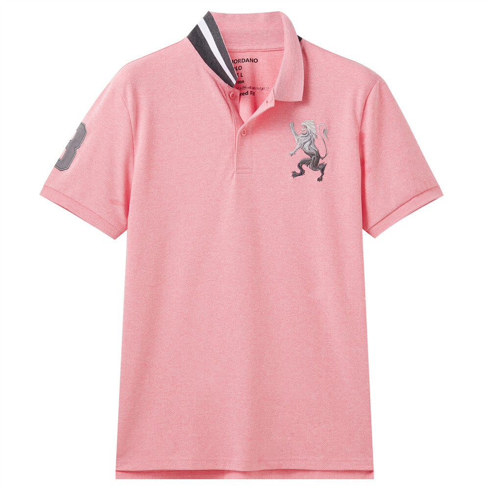 Men's 3D Lion Polo