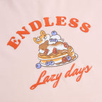 Kid's Endless Lazy Days Pink Graphic Tee