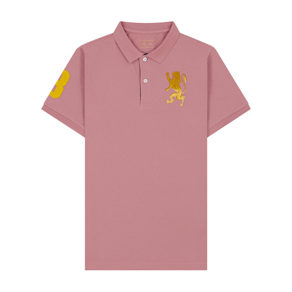 Men's 3D Lion Polo