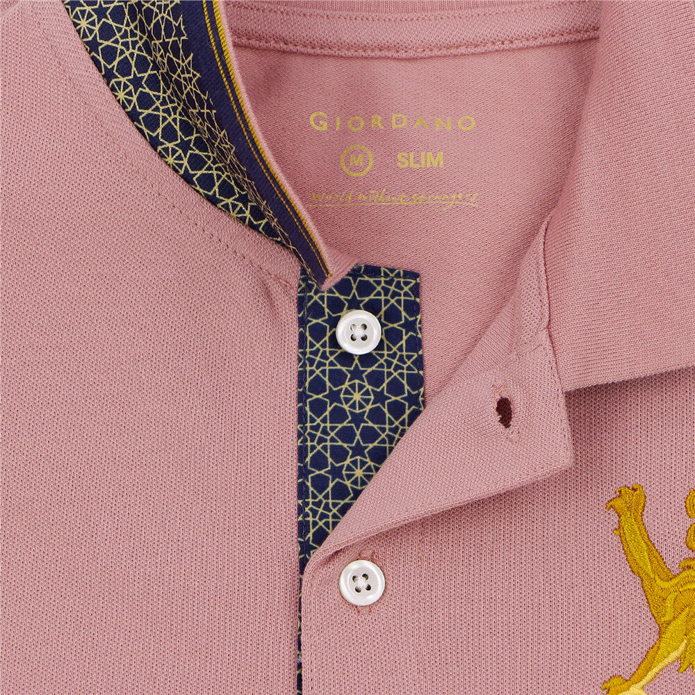 Men's 3D Lion Polo