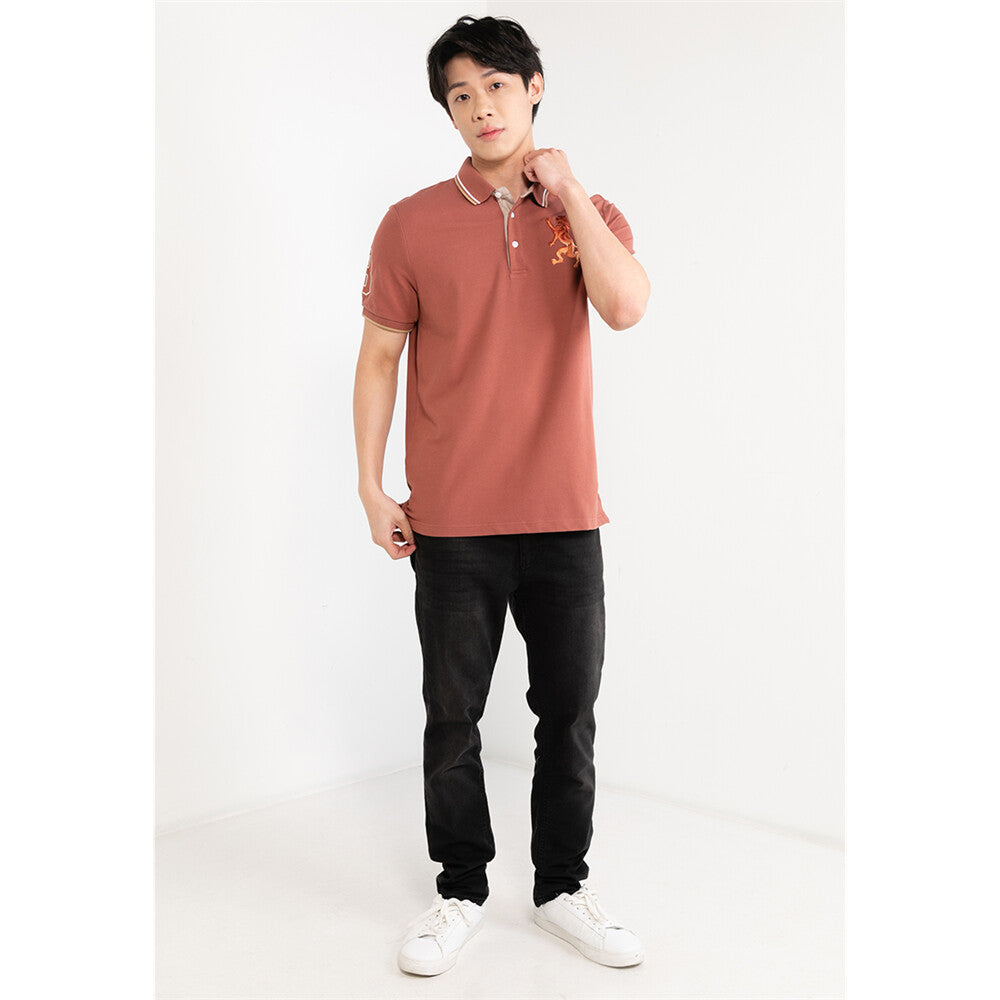 Men's 3D Bold Lion Polo