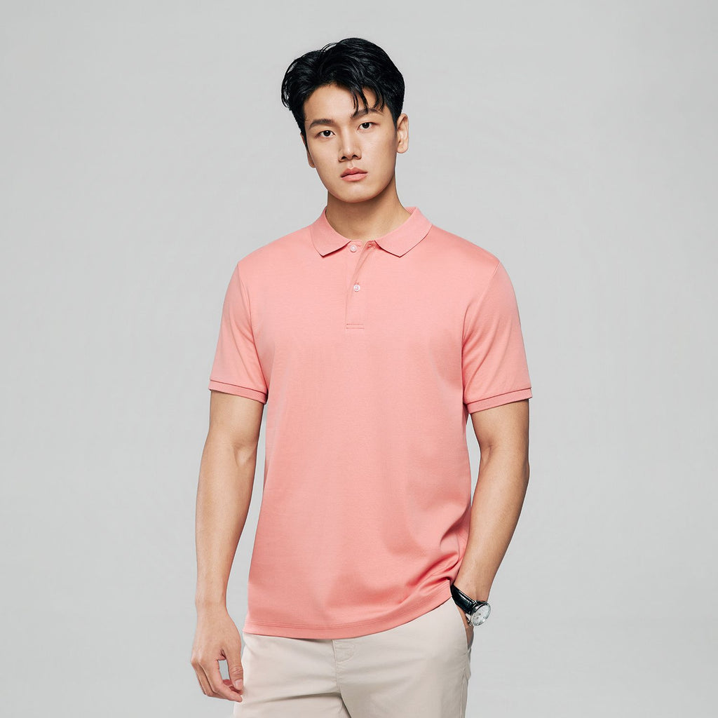 Men’s Slim Fit Liquid Touch Cotton Interlock Polo