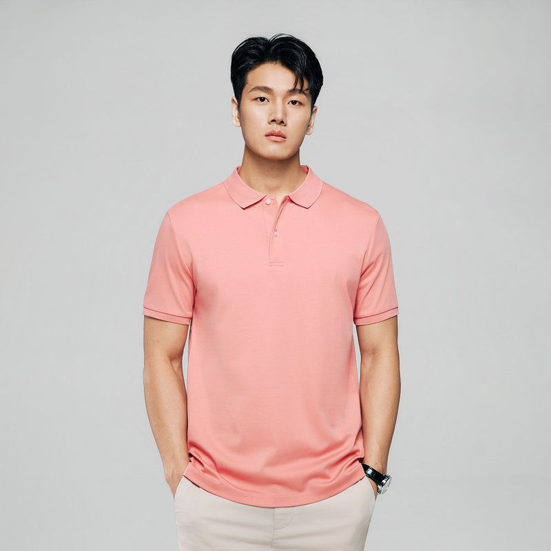 Men’s Slim Fit Liquid Touch Cotton Interlock Polo