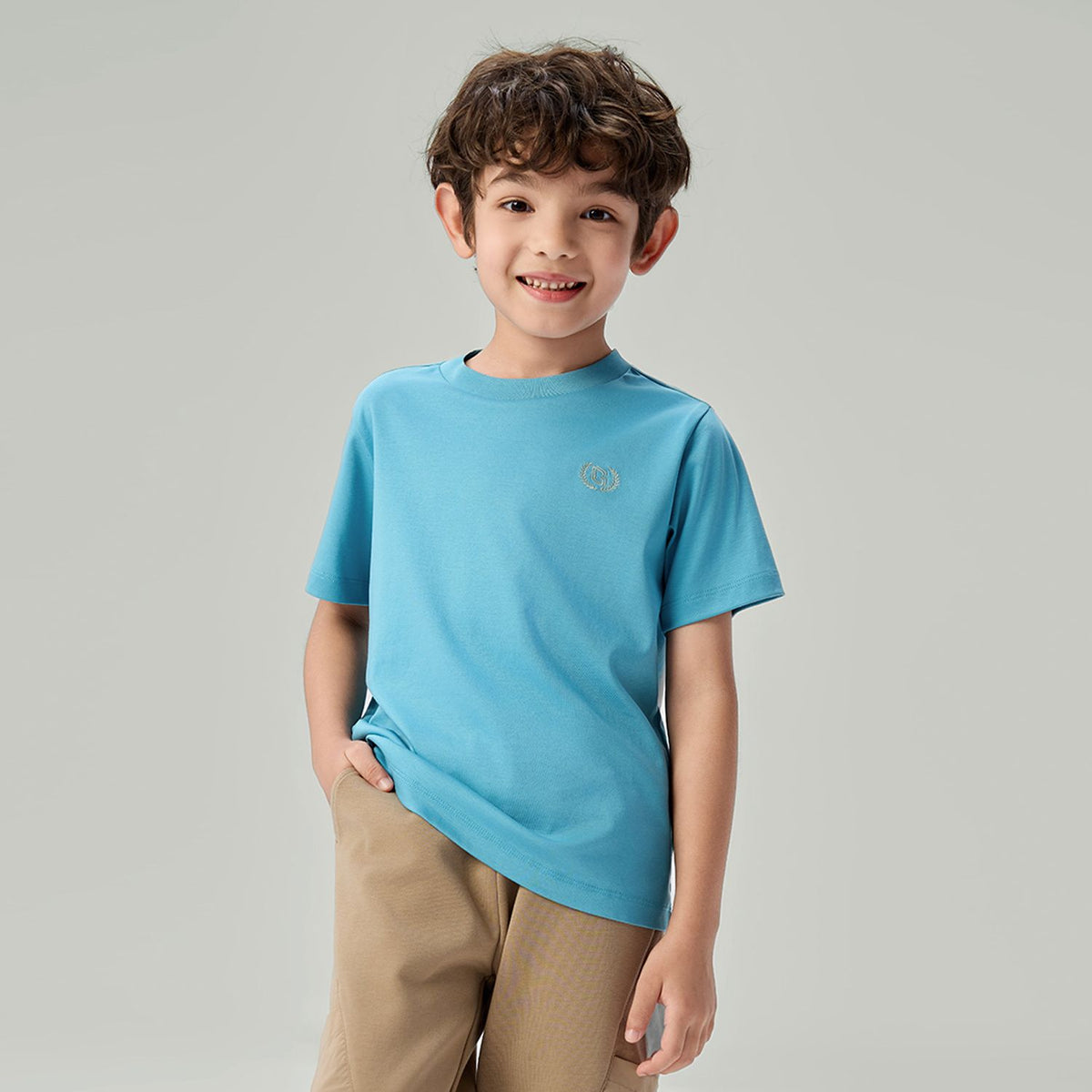 Kids Regular Liquid Touch Cotton Crew Tee