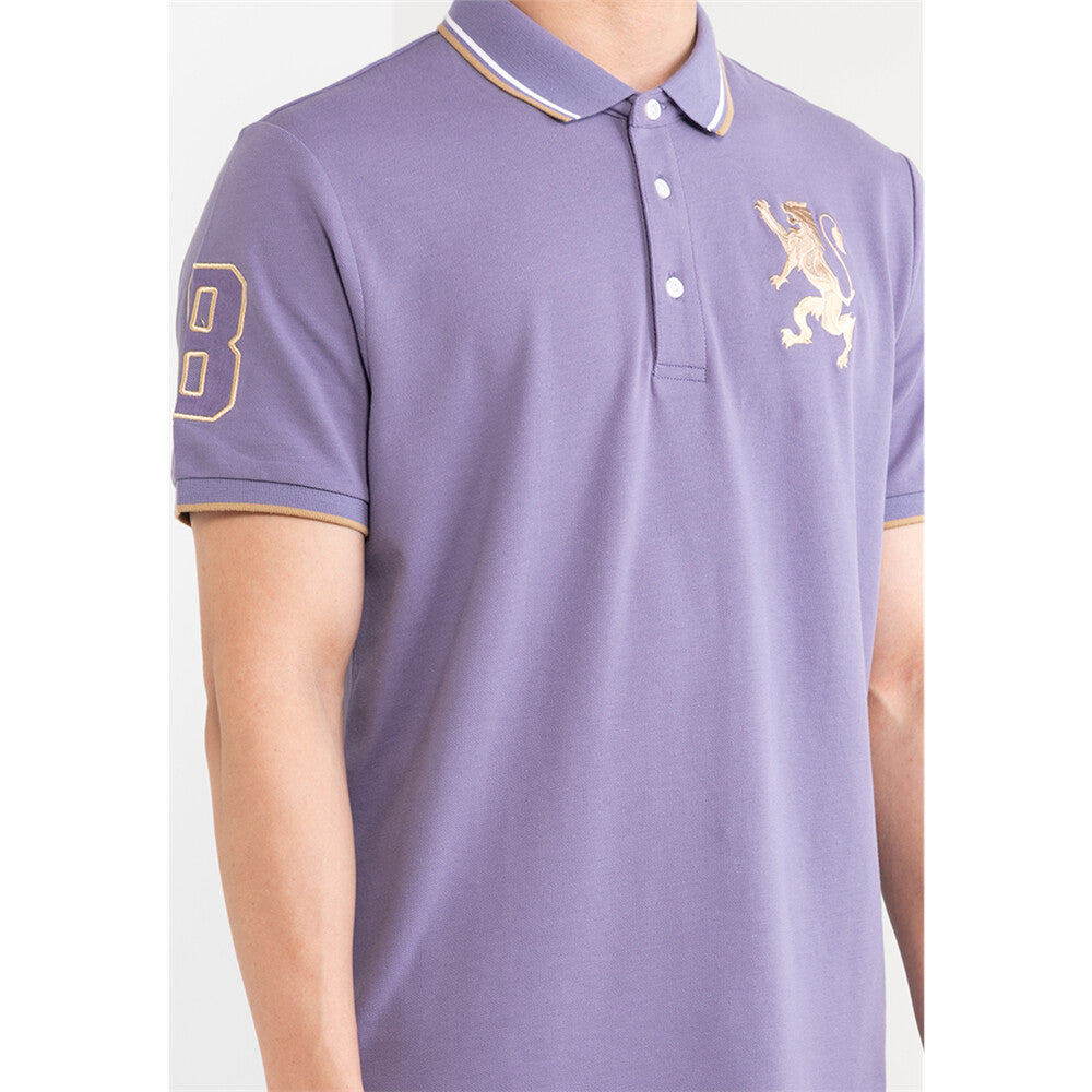 Men's 3D Bold Lion Polo