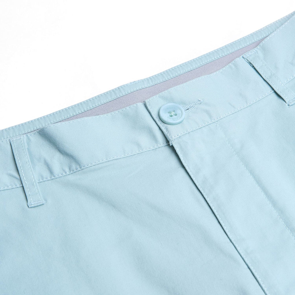 Men’s Slim Twill Bermuda Shorts with Stretch Waist