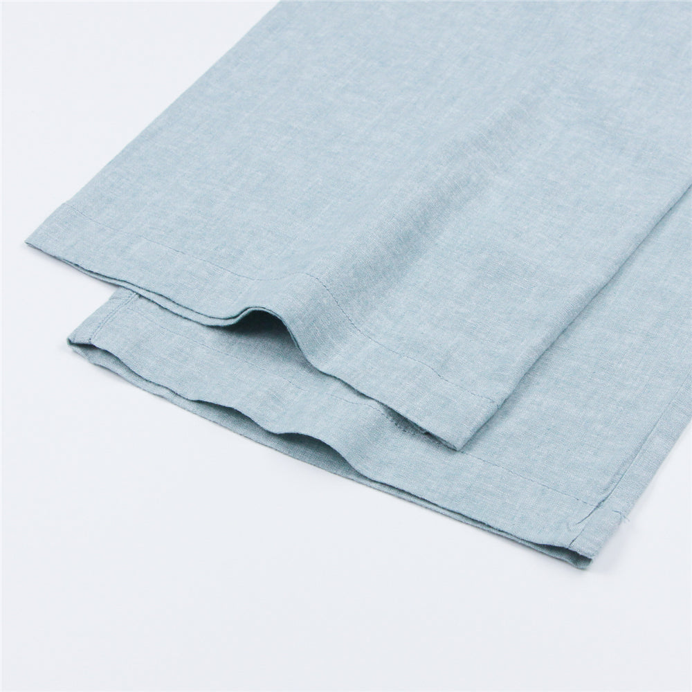 Women's Wide Leg Linen-Viscose Pants